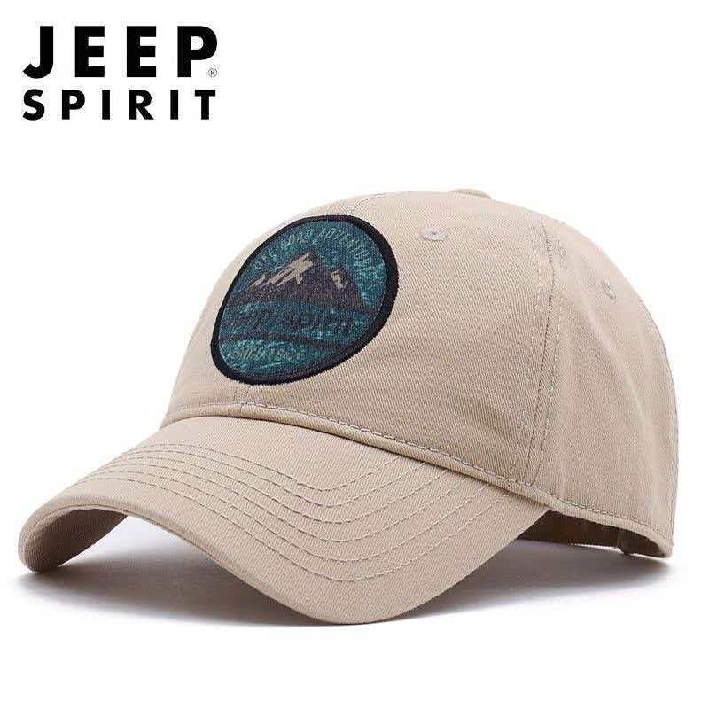 New Style Jeep Cotton Unisex Outdoor Sports Baseball Cap for Travel, Sun Protection, Autumn and Winter, Trendy Leisure Hat белый