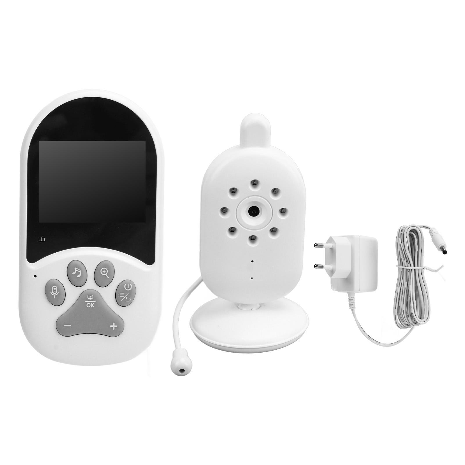 

2.4in Baby Monitor 150m Wireless Intercom LCD Night Video Baby Monitor with Soothing Lullaby for