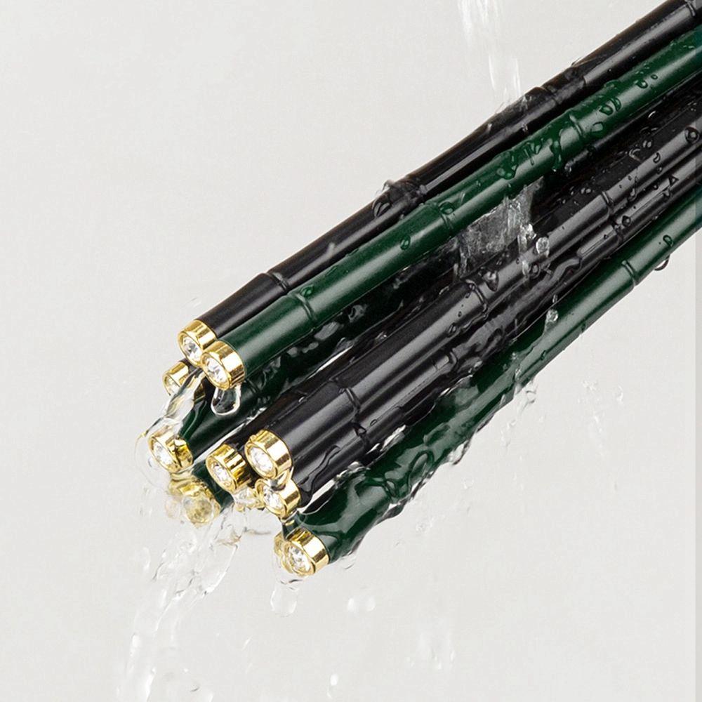 Steel Non-Slip Food Sushi for Home Dining Kitchen Tool Chopsticks Metal Chopsticks Tableware