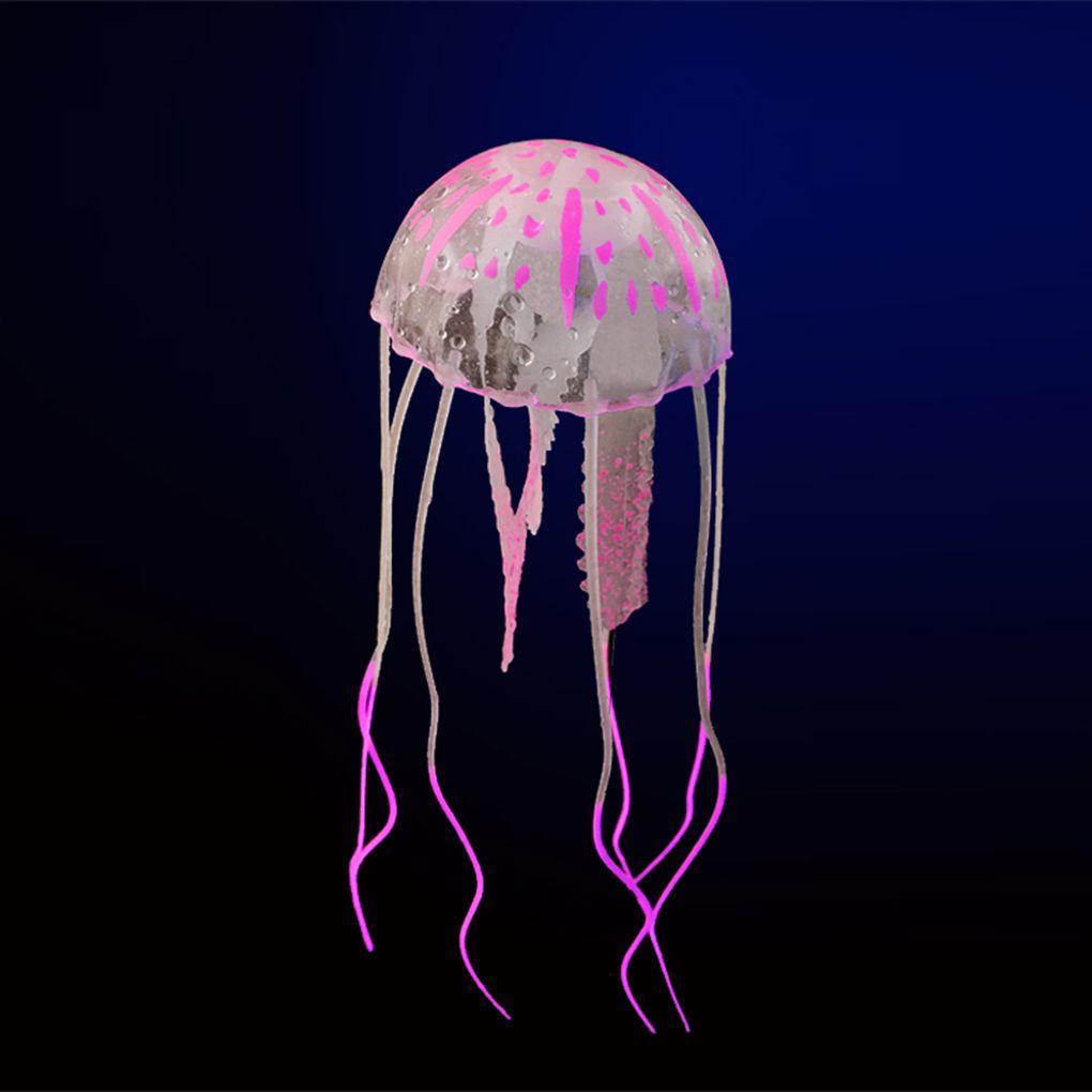 Aquatic Luminous Fluorescent Jellyfish Aquarium Software Simulation Coral Sucker