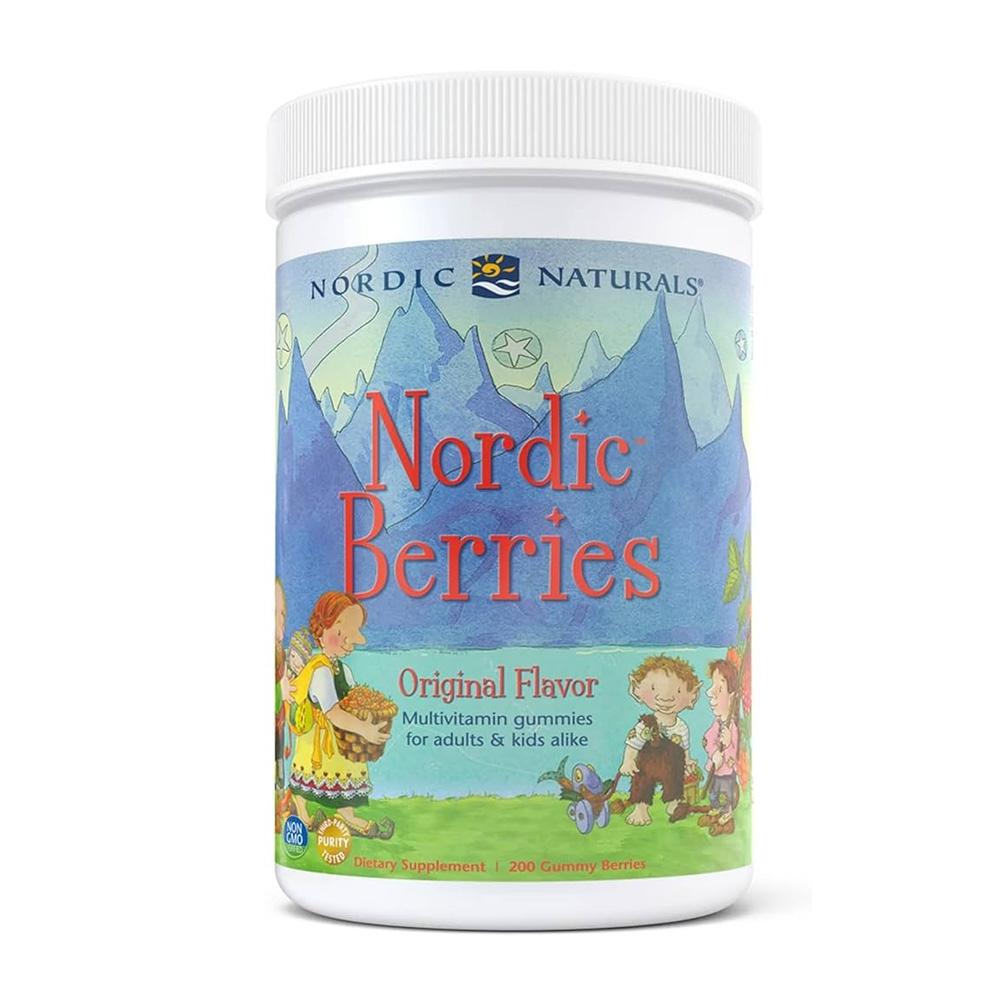 

Nordic Berries Multivitamin Gummies for Adults & Kids Original Flavor, 200 Gummy Berries