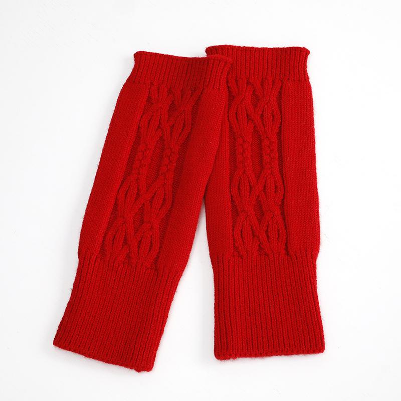 Women's Cable Knitted Soft Fingerless Gloves Warm Autumn Winter Gloves Fashion Knitted Half Finger Gloves Casual Outdoor Gloves