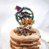 Bat Pumpkin Ghost Skull Bat Pumpkin Cupcake Toppers Cartoon Cake Sign  Kids Gift