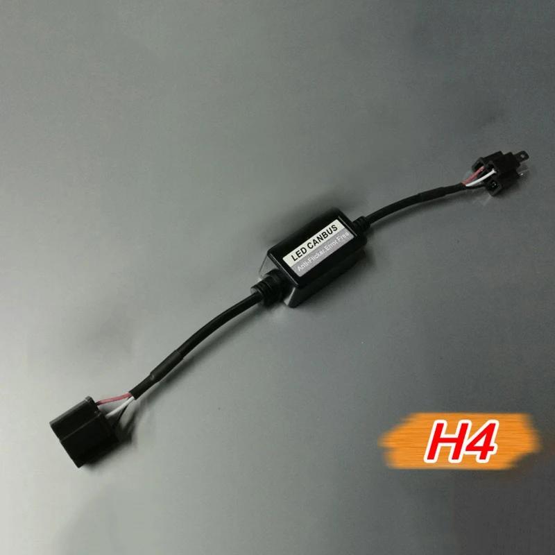 1Pcs H7 LED Canbus Decoder Car Headlights Error Free Resistor for SUV Fog Lights H4 H7 H1 H11 9006 9007 Adapter Anti-Flicker