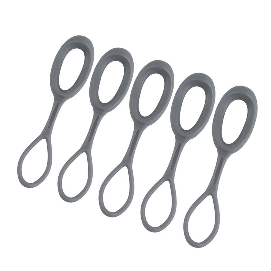 5lots Upgraded Zippers Pull Zippers Strong Cord Zippers Pull Replacement Cord for Jackets Clothing Bags