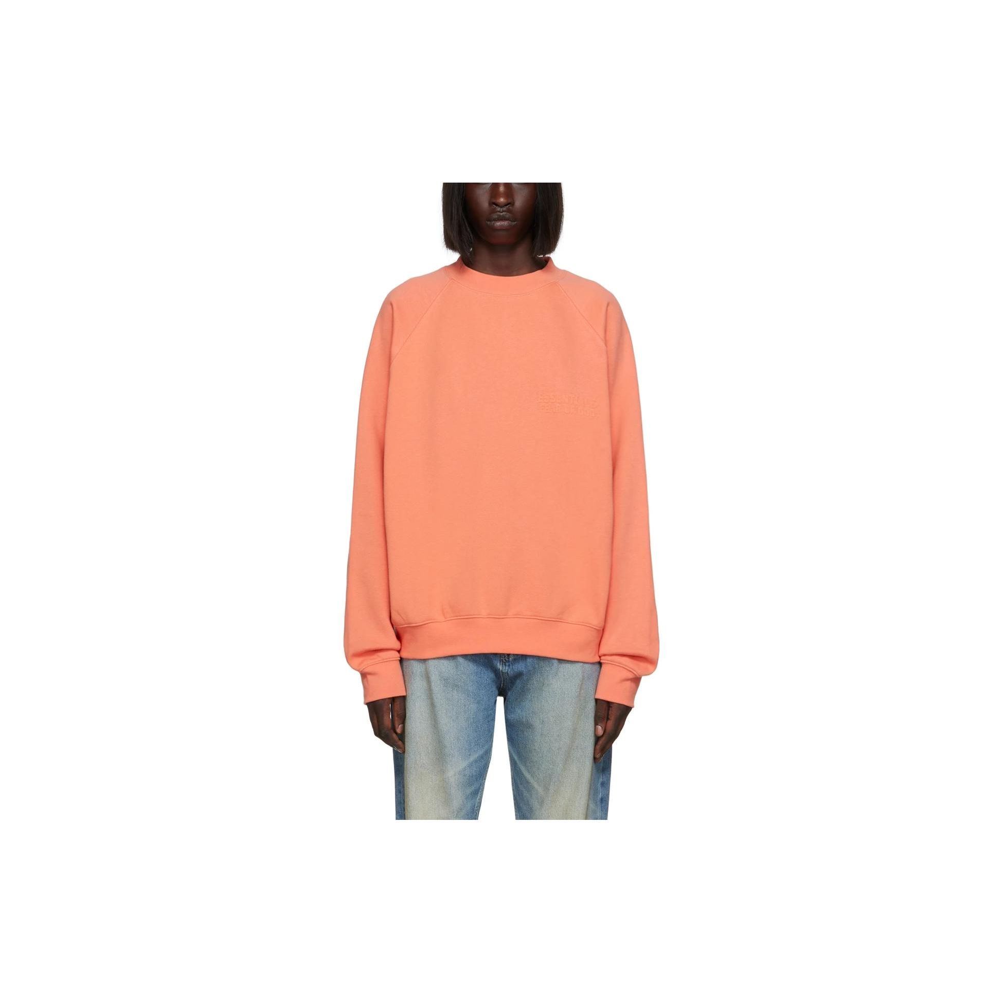 

Fear of God Essentials Crewneck Coral Women Tops Orange 192SU222042F XXL