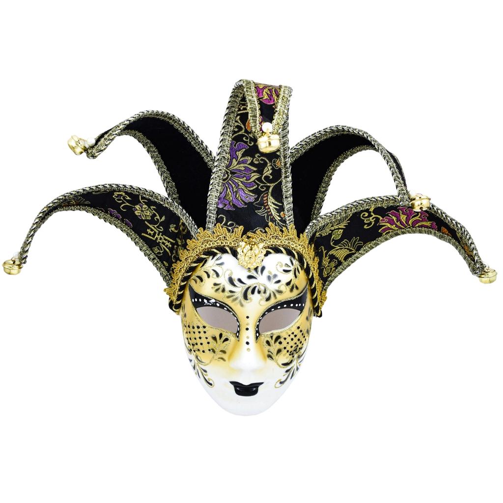 Painted Halloween Ball Party Italian Mask High-end Venetian Ladies Performance Mask