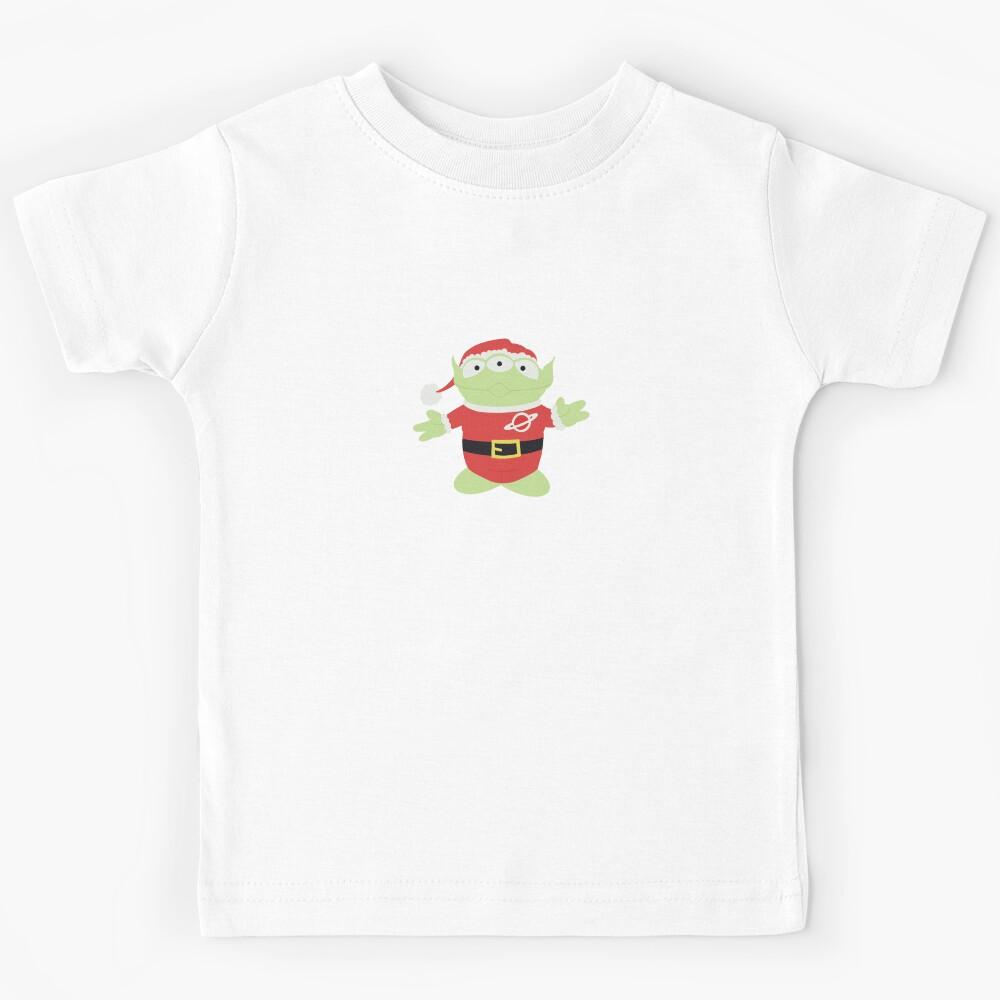 The claw aliens wearing santa suit Kids T-Shirt 150
