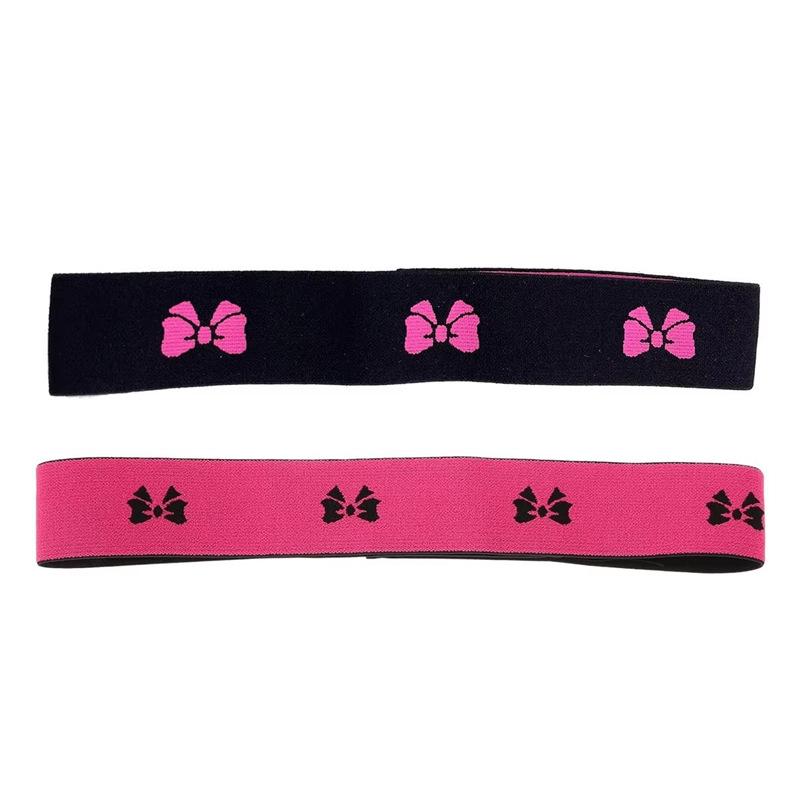 Adjustable Butterfly Elastic Wig Band with Velcro Edge Fixing Strap