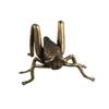 Cricket Brass Cricket Solid Brass Cricket Statue Micro Miniatures   Desktop