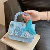 Adorable Mermaid Pearl Handbag 2024 Summer Lightweight Pu Bag For Kids Daily Use