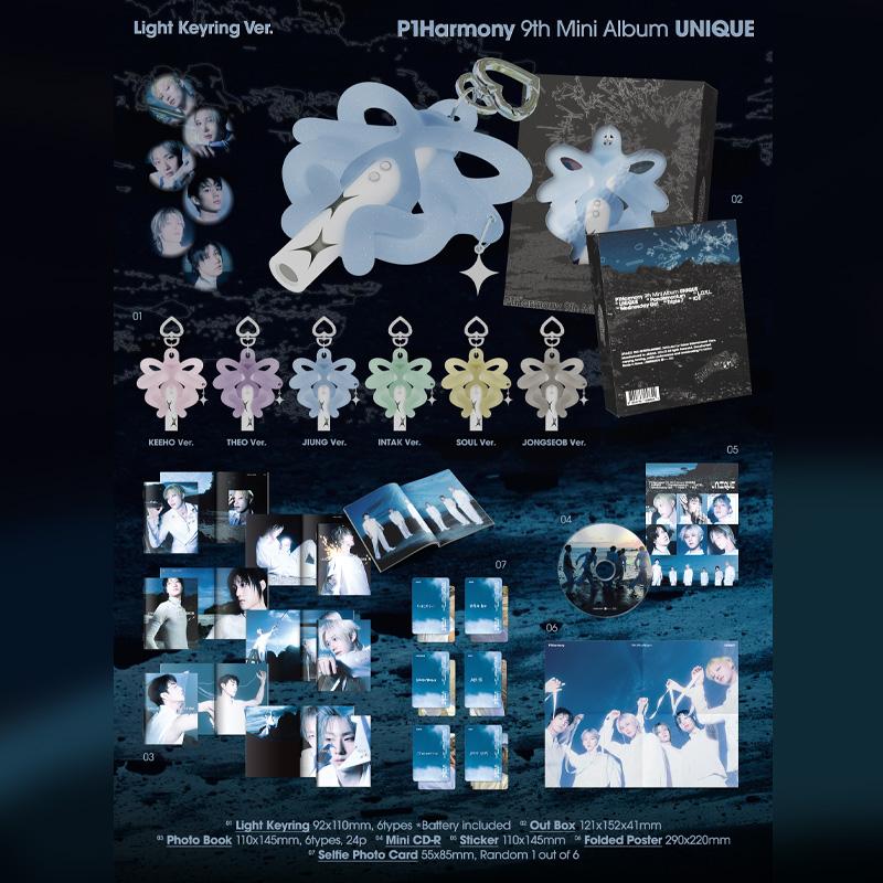 [הזמנה מראש] P1Harmony – מיני אלבום תשיעי UNIQUE גרסת פוטובוק. (א ור. / B Ver. / C Ver.)