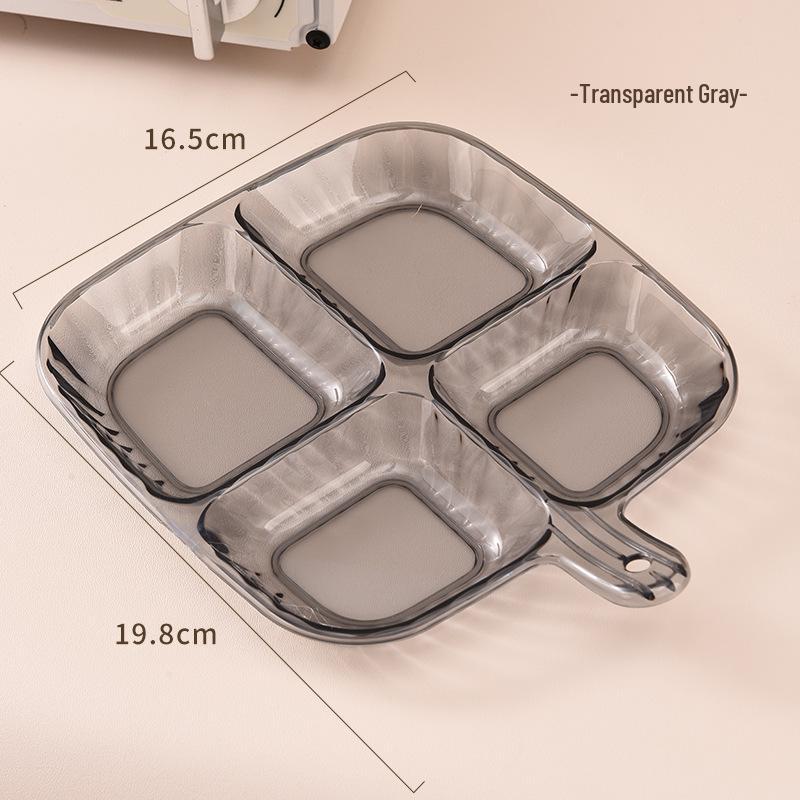 

Скидка для новичков: 4-секционная тарелка для подготовки имбиря и чеснока для хранения на кухне High Quality