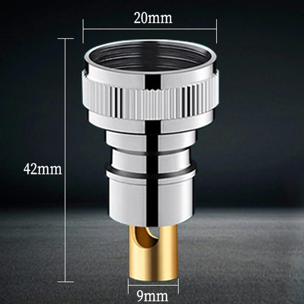 Universal Washing Machine Faucet Valve Automatic Water Stop Valve 3 Outlet Aluminum Alloy Faucet For Laundry Bathroom Angle Valve