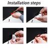 JQTYB1 2PCs LED Welcome Projector Light Door Lamp For VW Golf 5 6 7 7N Touran CC Passat Magotan B6 B7 B8 Tiguan GTI Car Styling.