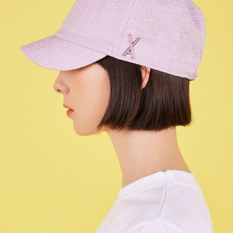 

VARZAR Epoxy Stud Bellboy Cap Purple FREE