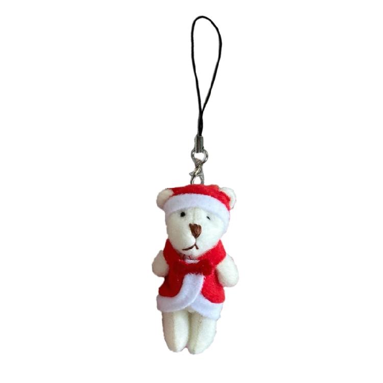 

Bear Charm Bag Keychain Tiny Animals Pendant Keyring for Festive Decorations 1