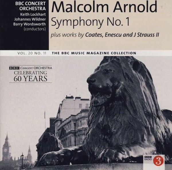 CD MALCOLM ARNOLD  Symphony No. 1 BBCMM347 BBC Music Magaz 2012 UK Classical Used