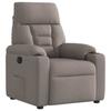 VidaXL Recliner Armchair Taupe Fabric, Armchair, TV Recliner, Stroller, Recliner Armchair for People 4015549
