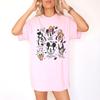 202526 Camiseta de Moda de Verano Y2k Gorra Estampada 100% Algodón Camiseta Estampada Unisex Camiseta Holgada