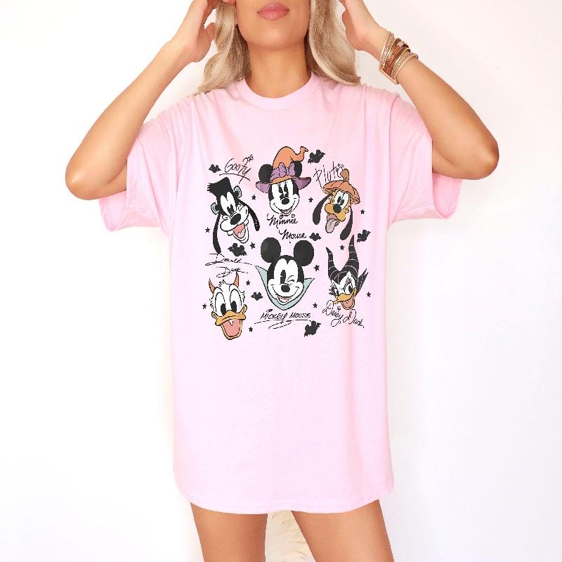 202526 Camiseta de Moda de Verano Y2k Gorra Estampada 100% Algodón Camiseta Estampada Unisex Camiseta Holgada