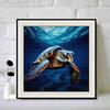 New Arrival 5D DIY Full Circle Diamond Painting "Turtle" Embroidery Cross Stitch Home Decor Gift