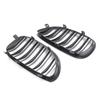 Doppellinien Frontstoßstange Nierengrill Für BMW E60 E61 M5 5er Serie 520i 545i 550i 535i 2003-2010 Auto Sport Rennsportgrill
