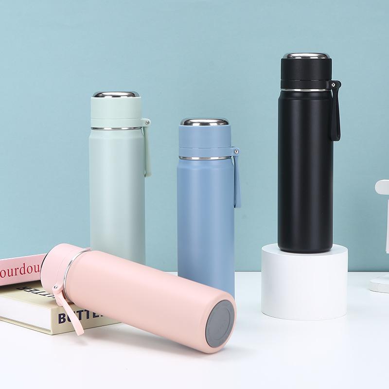 New High Appearance Level Thermos Cup Stainless Steel Water Cup Student Cup Handle Gift Water Cup