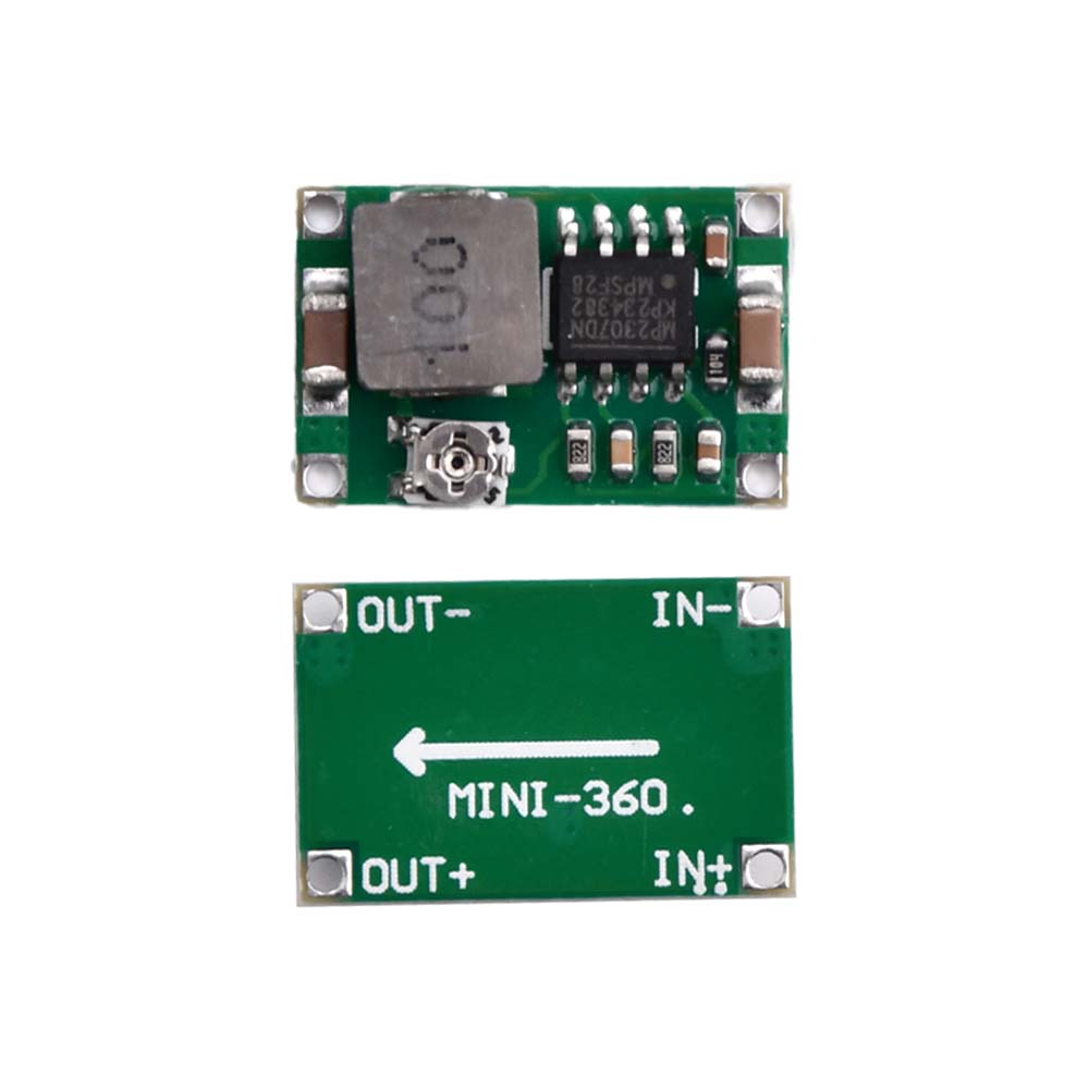 1/5/10 Stück Mini 360 DC-DC Step-Down Modul Netzteilmodul 4,75-23V auf 1-17V 340KHz Mini-360 Ultra-kleiner Konverter