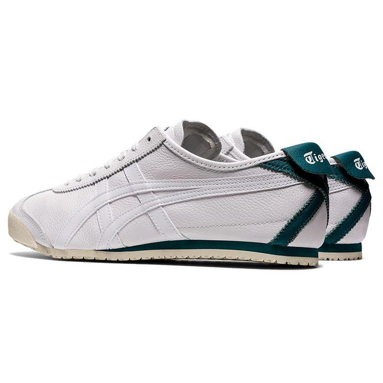 Onitsuka Tiger Mexico 66 Synthetic Leather Casual Low-Top Lifestyle Shoes Unisex sneaker White Green 1183B781-102