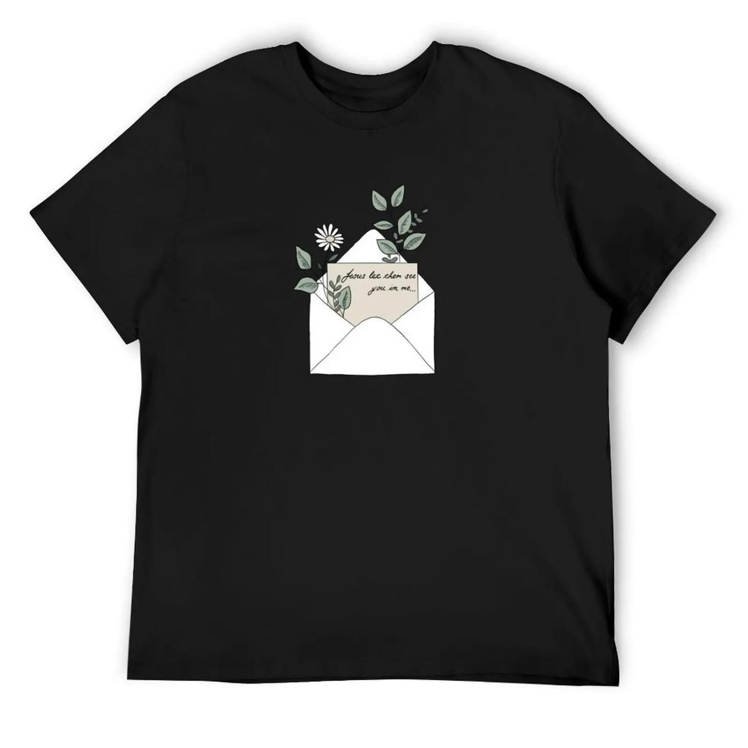 

Letter to Jesus T-Shirt vintage clothes shirts graphic tees anime stuff funny t shirts men XXXXXL чорний