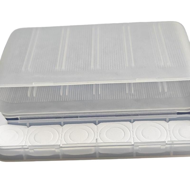 1Pc Diy Accessories 6 Slot Waterproof Storage Box For 18650 Batteries Portable Holder Case Protectors Organiser