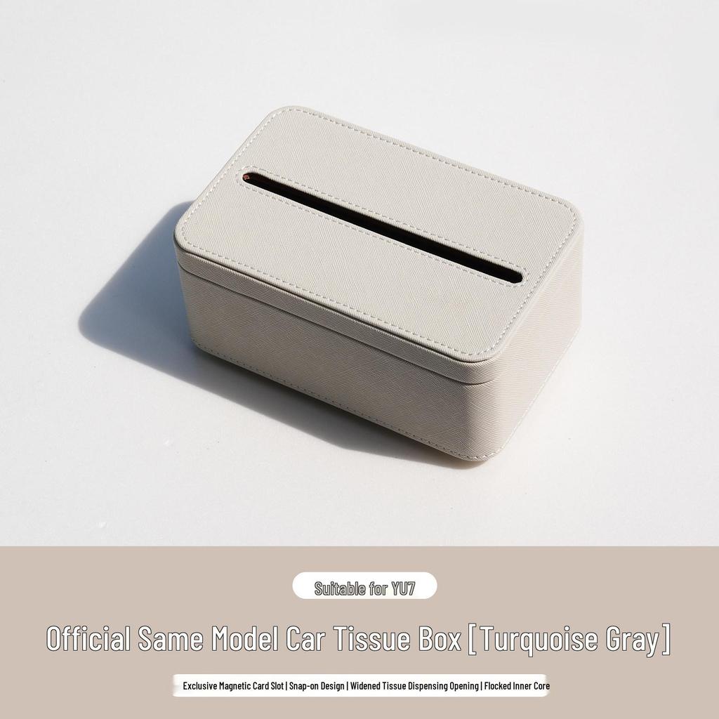 Xiaomi YU7 Magnetic Tissue Box for Car Console & Behind Screen Accessory