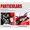 Modellino di Motocicletta in Lega Ducati V4S 1/9, Raffinato Ornamento da Scrivania, Il Miglior Oggetto da Collezione per gli Appassionati di Moto, Regalo di Halloween