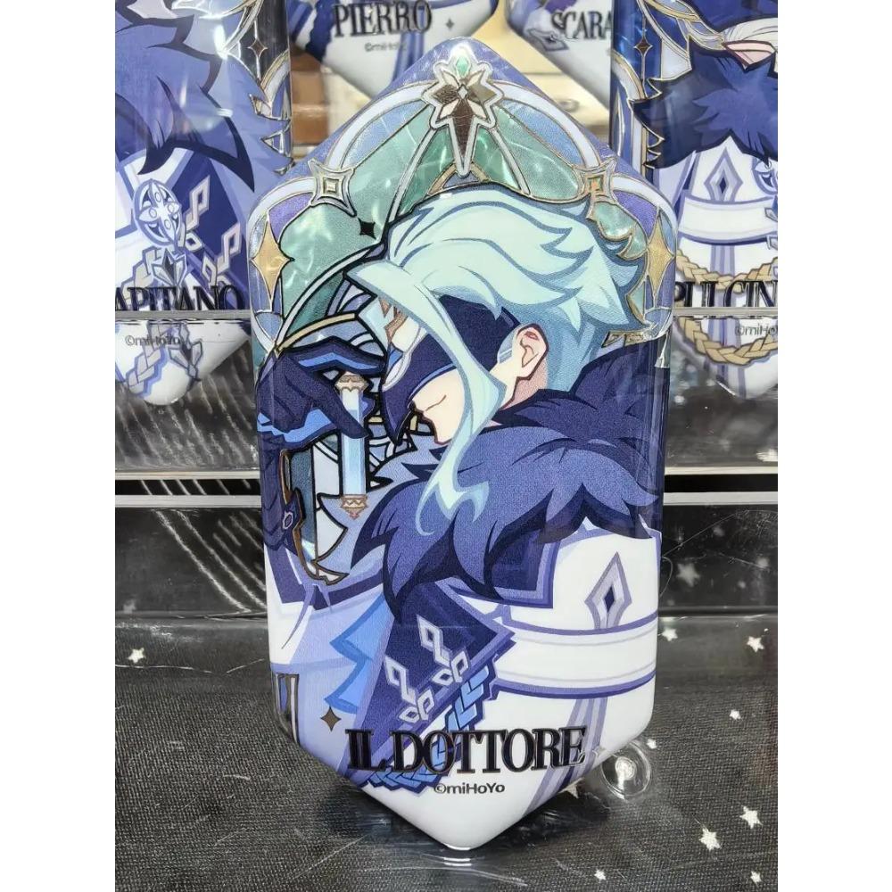 Fatui Dottore The Doctor Genshin Impact miHoYo Official Frost Flame Series Combinable Light-Diffusing Acrylic Stand,badge,chibi