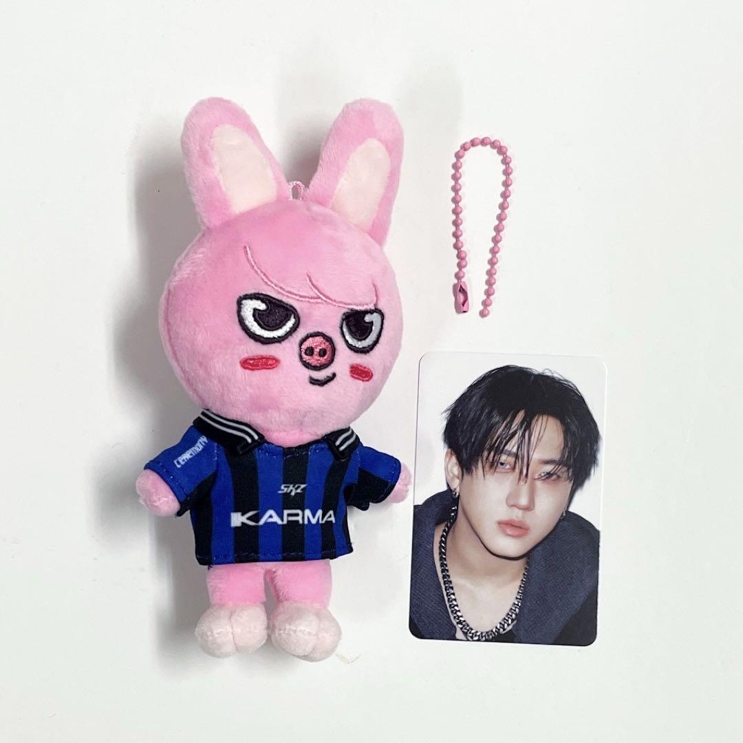 

[Б/У] straykids KARMA SKZOO Чанбин Плюшевая игрушка Торговая карточка