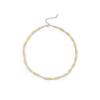 Titanium Steel European & American Style Cross-Wrap Flat Snake Necklace - Versatile, Exaggerated Clavicle Chain for Women