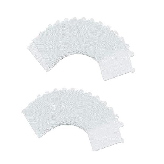 

25Pcs/Set Disposable Drain Hair Catcher Adhesive Strong Waterproof Square Round Shower Floor Drain Mesh Filter for Bathroom Square