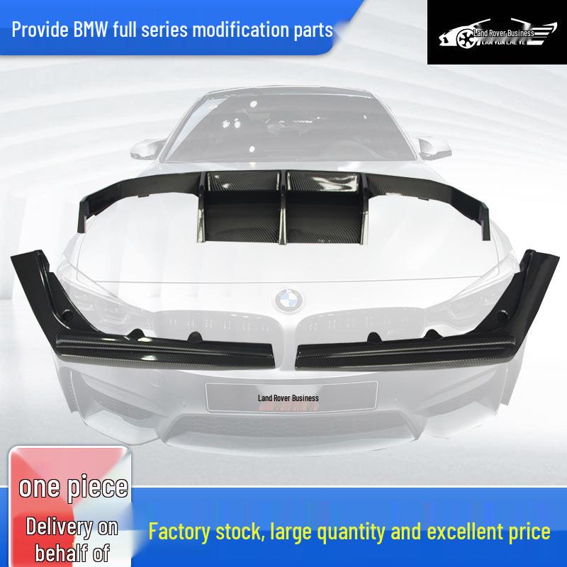 

Совместимый задний спойлер из углеродного волокна для 2014-2018 BMW M3/M4 (F80/F82/F83), Глянцевый черный задний спойлер, обвес. Matte Black