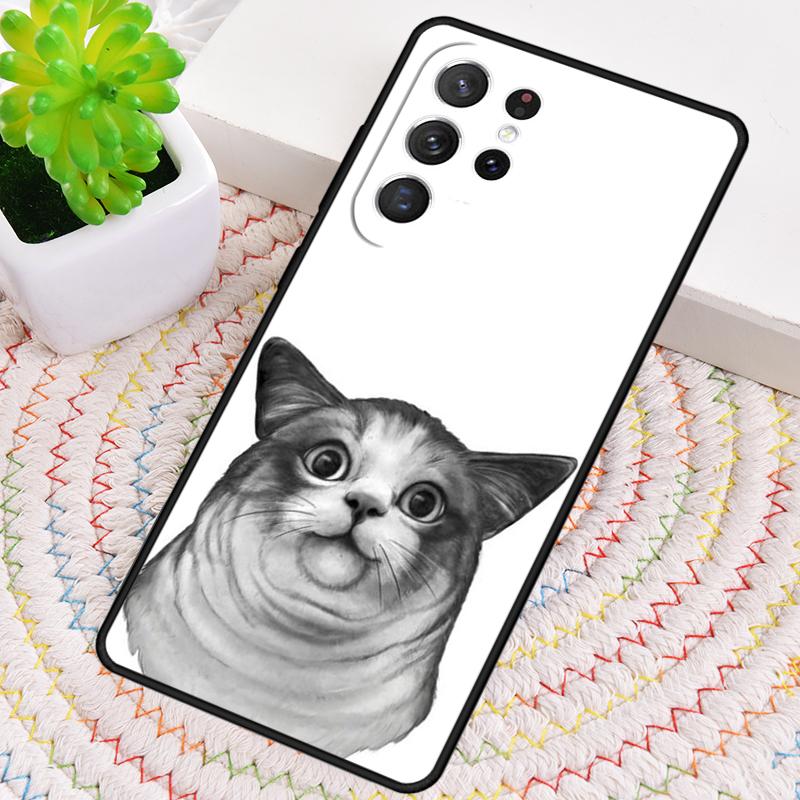 Cute Animals Cats Pattern Phone Case for Samsung Galaxy note 10 pro S26 Ultra S23 S24 FE S25 S21 S22 PLUS shockproof Cove