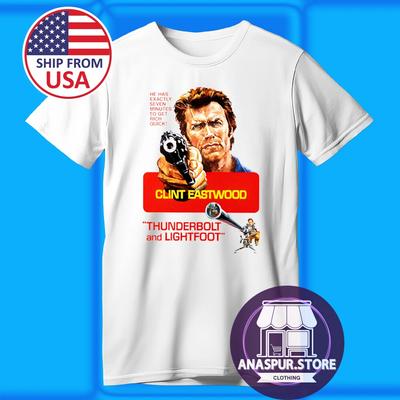 Clint Eastwood Thunderbolt and Lightfoot Men's White Size S-5XL