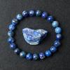 Real 5A Lapis Lazuli Beads Bracelet Homme Elastic High Quality Energy Natural Stone Healing Jewelry for Women Gift for Boyfriend