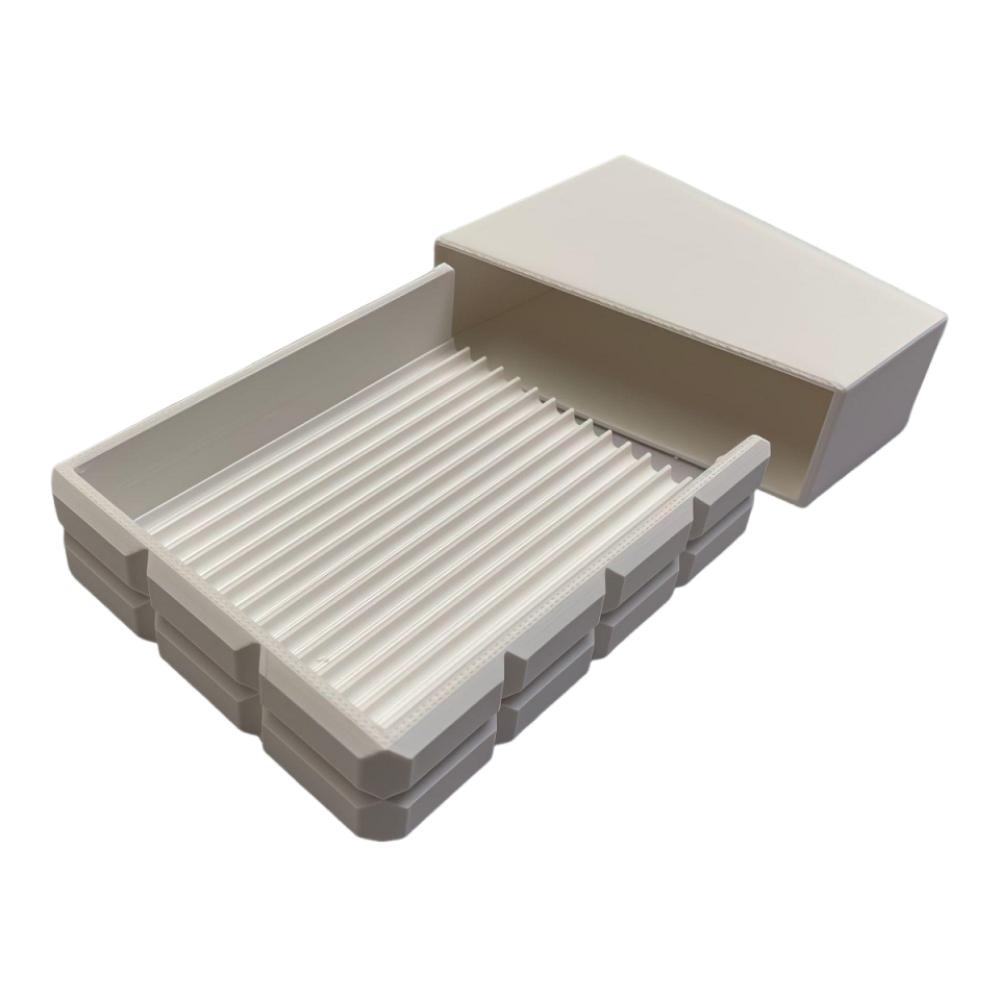 

Efficient Sorting Fuse Beads Crafting Tray DIY Fuse Beads Picking Tray Children s Activities 15 channels білий