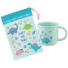 Skater Children's Plastic Lunch Cup, 200ml, Dishwasher Safe, Made In Japan, Happy & Smile Rainbow Design, Girl's KE4AAG-A