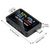 10-in-1 USB-Tester DC Digitales Voltmeter Amperemeter Strom Spannungsmesser Volt Amperemeter Detektor Powerbank Ladeanzeige