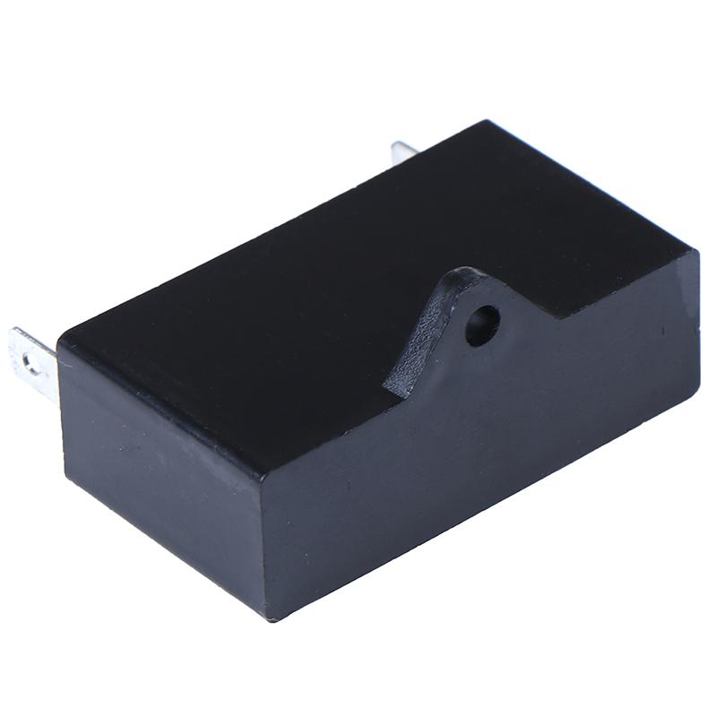 Black 12Uf Generator Capacitor Generator Cbb61 12Uf 50/60Hz 350Vac Fan Motor