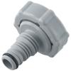 Adapter do węża P6H1419 Wymiana zaworu spustowego Adapter do węża basenowego Basen 1 szt. Zawór spustowy Szary Nowy Praktyczny