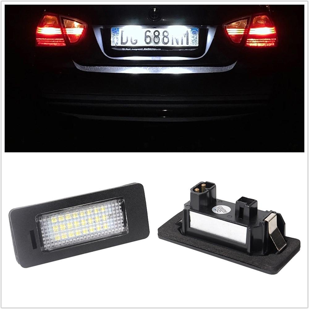 Kyapx5 Exterior Accessories Error Free LED Car License Plate Light Bulbs For BMW F30 E92 E93 E46 E39 F10 E60 E61 E82 E88 E90 E91 X3 F25