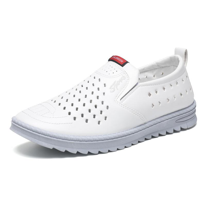 2026 New Men's Business Casual Leather Shoes, Stylish Soft Sole Breathable Fashion Sneakers for Men