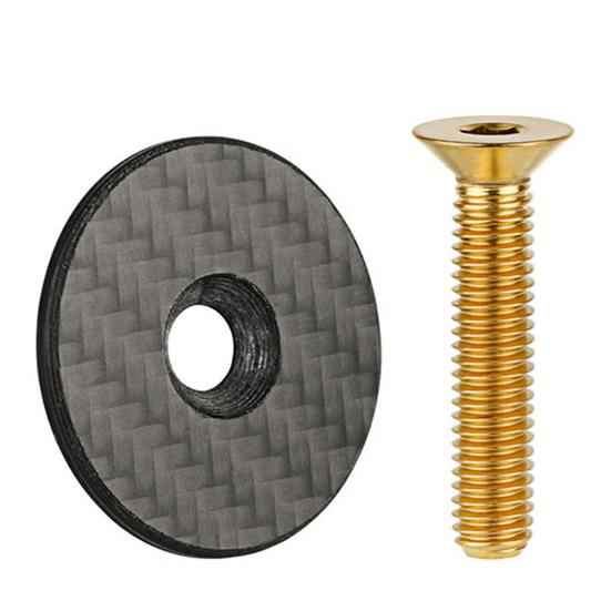 

Верхняя крышка рулевой колонки для велосипеда 28,6/31,8 мм с болтом из углеродного волокна для горного велосипеда, передняя вилка, верхняя крышка для велосипеда, аксессуары для велосипеда 28.6mm